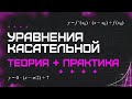 Уравнение  касательной. Теория + практика (из ЕНТ)