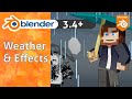 Add minecraft weather  effects  blender 34 minecraft animation tutorial