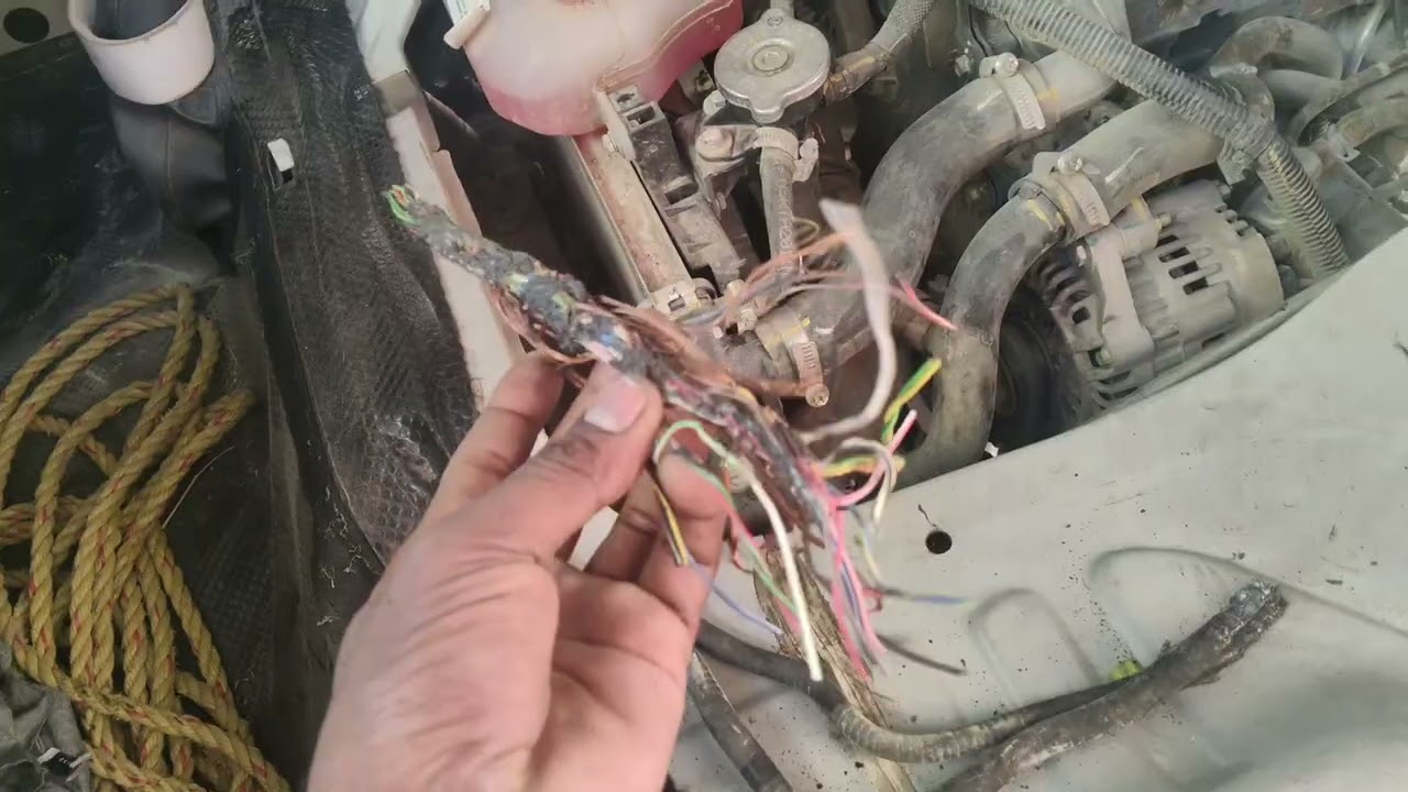 Ashok Leyland dost wiring problem 