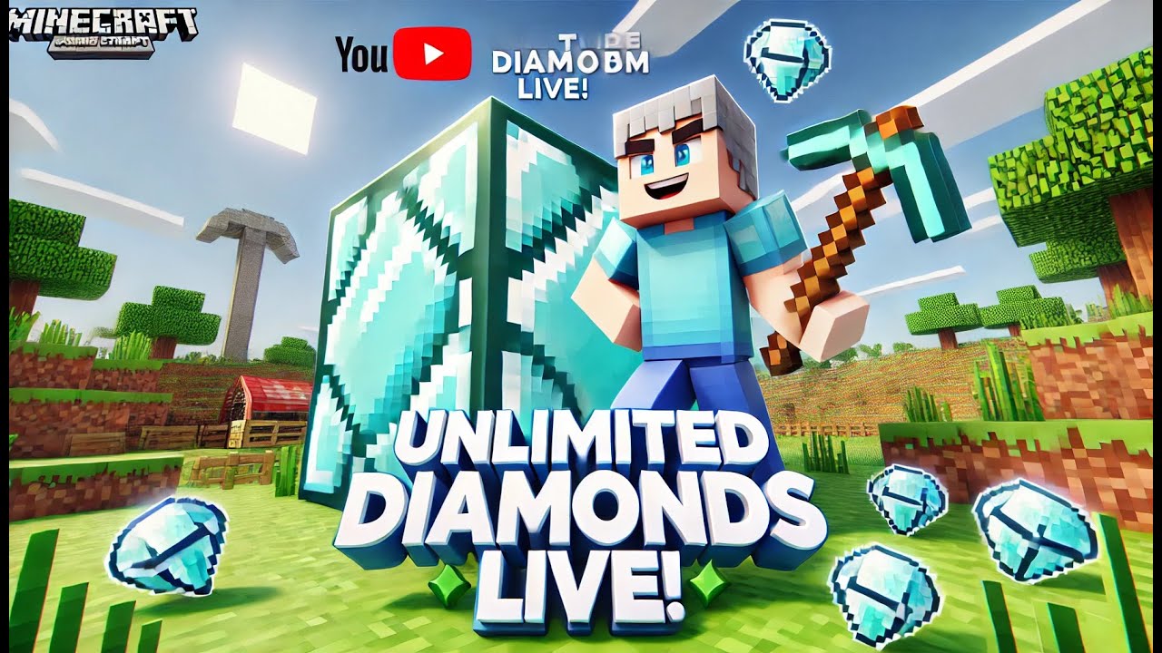 Unlimited Diamond Mining !! | Minecraft - YouTube
