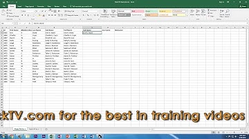 Microsoft Excel 2016 - Must Know Tools: Flash Fill [ontrackTV Video Tutorial]