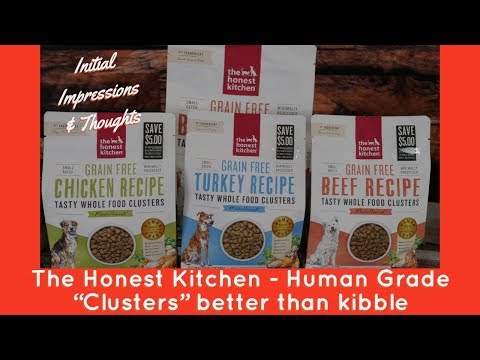 Human Grade Kibble? The Best Kibble Dog Food? The Honest Kitchen Whole Food Clusters