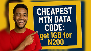CHEAPEST MTN DATA PLAN TODAY 