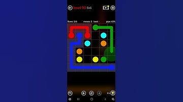 flow free level 90 | games | android | flow free | level 90 | 6x6 #flowfree #android #game #mindgame