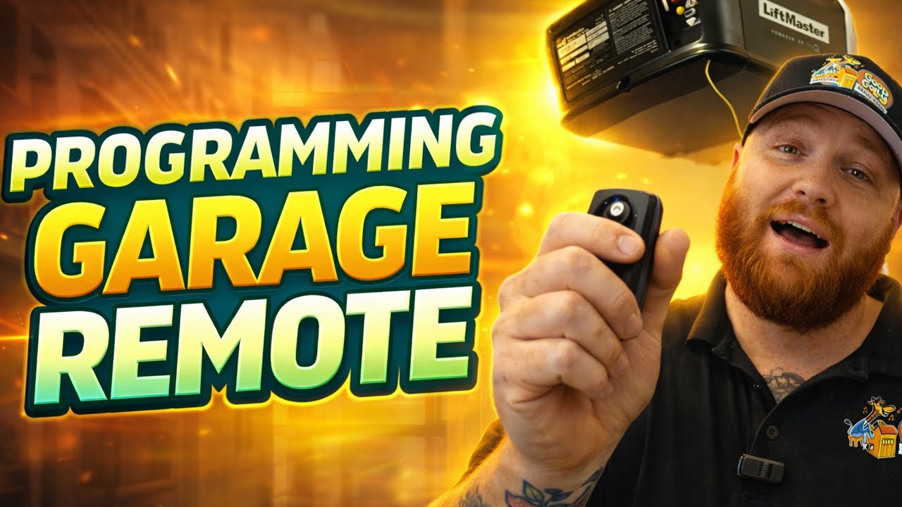 How to Program a Garage Door Remote (Step-by-Step, Works on Most ...