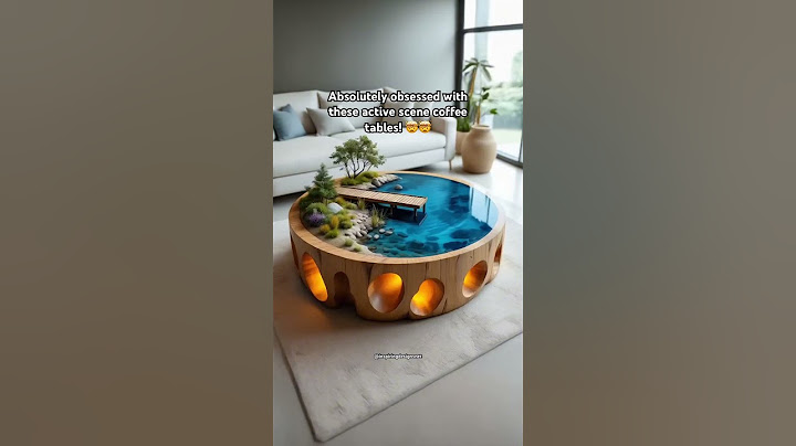 These active scene coffee tables are absolutely epic! 😱😱#coffeetable #interiordesign #luxurylife