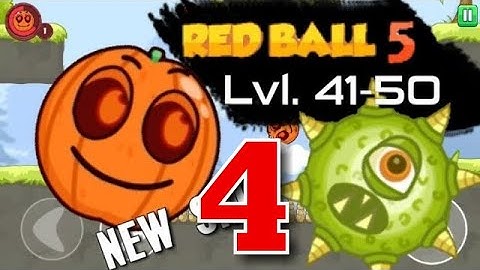 Red Ball 5  - Level 41-50 - Android Gameplay