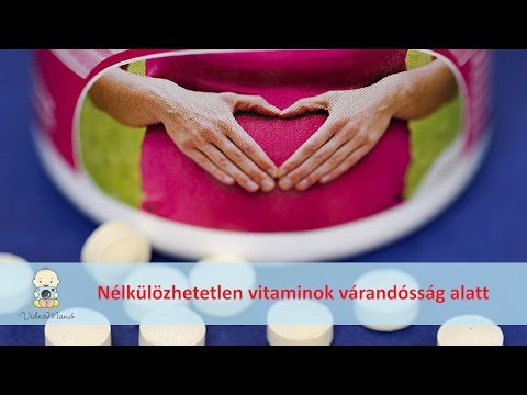 Videó: Milyen Vitaminok A Terhes Nők