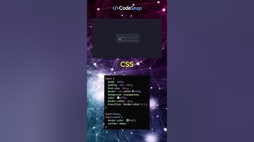 Floating Label Form Input with Pure CSS ✨ #coding #codesnap #html