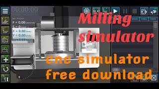 cnc milling machine simulator screenshot 2