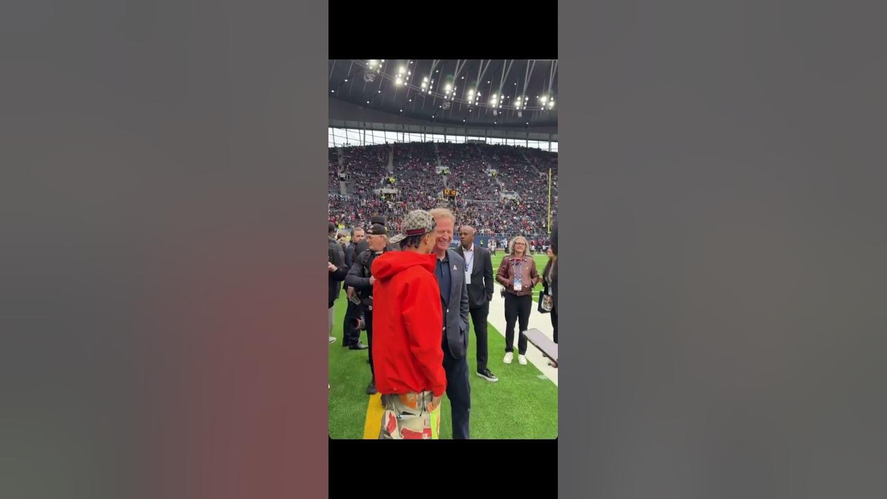 cench-at-the-london-nfl-game-centralcee-viralvideo-nfl-shorts-youtube