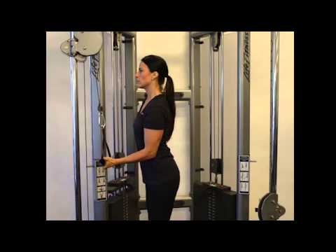 Triceps Reverse Pushdowns (Cable) - Standing/Single Arm