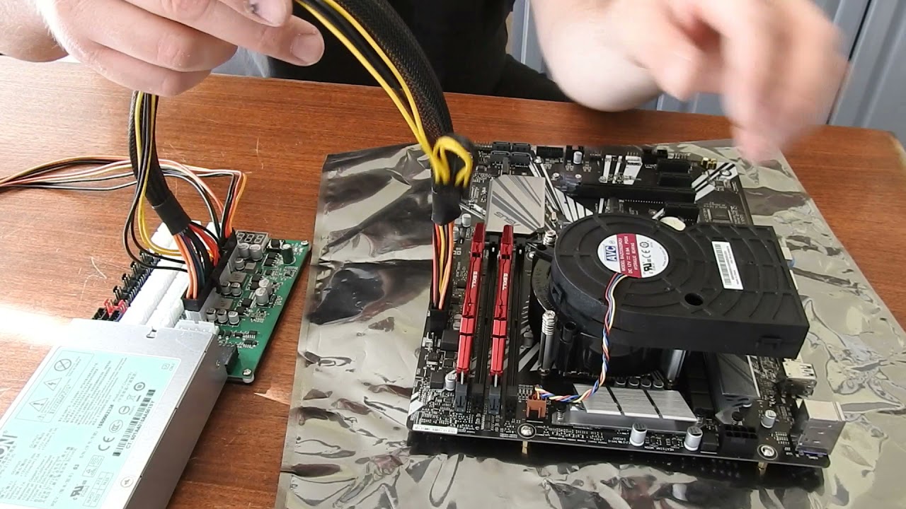 [Asus Prime Z390-P] - Part 5 - Connecting the ZSX breakout board motherboard power connections.