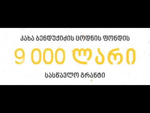 9 000 ლარიანი სასწავლო გრანტი თავისუფალი უნივერსიტეტის ყველა მომავალ სტუდენტს