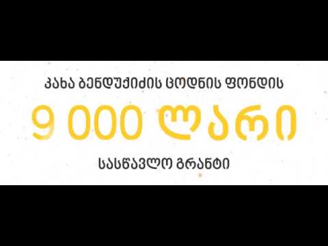 9 000 ლარიანი სასწავლო გრანტი თავისუფალი უნივერსიტეტის ყველა მომავალ სტუდენტს