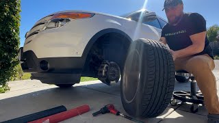 Inner and outer tie rod replacement 20112019 Ford Explorer