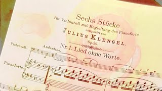 #89 Julius Klengel Sechs Stuecke op. 26
