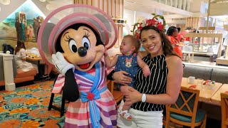 Disney World | Character Breakfast at Cape May Cafe + Epcot Food & Wine Favorites!