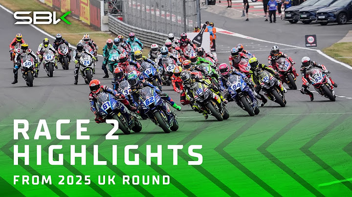 HIGHLIGHTS from #WorldSSP Race 2 ⚔️ | 2025 #UKWorldSBK 🇬🇧