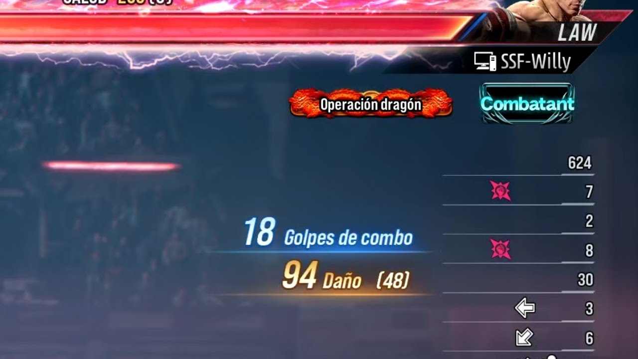 LAW COMBO 94 DAMAGE - TEKKEN 8 S2 - SSF-WILLY