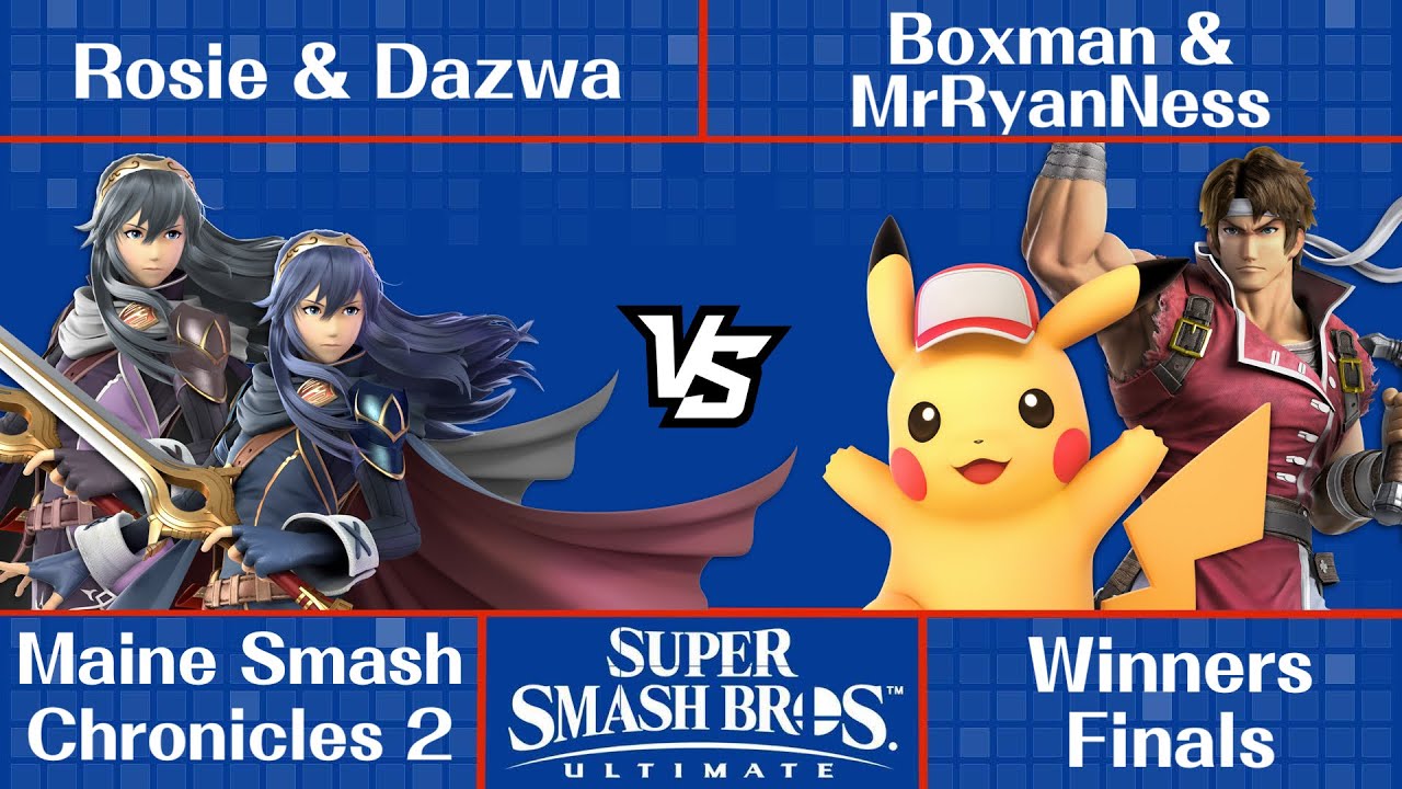 Ultimate Doubles - Rosie & Dazwa vs. Boxman & MrRyanNess - Maine Smash Chronicles 2