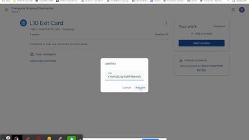 How to turn in your code org work into Google Classroom