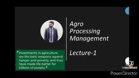 Agro-Processing Management ABM-3510
