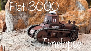 Building Tauro Model’s 1:35 scale Fiat 3000