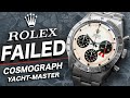 The Untold Story of Rolex&#39;s Failed &quot;Daytona&quot; Yacht-Master (Cosmograph Singer Prototype)