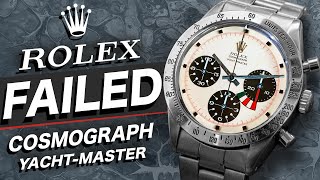 The Untold Story of Rolex&#39;s Failed &quot;Daytona&quot; Yacht-Master (Cosmograph Singer Prototype)