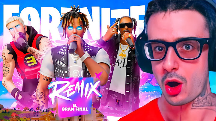 mi reacción al EVENTO FINAL de Fortnite