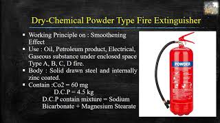 Portable Type Fire Fighting Extinguisher