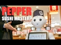 Robot Pepper joins staff at Hamazushi sushi restaurant