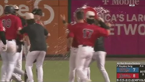 Trash Pandas give up 7 runs in bottom of the 9th, lose on walk-off