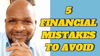 5 Personal Finance MISTAKES TO AVOID In 2025/ Correct this 5 MISTAKES In 2025 and Grow WEALTH