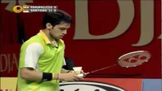 SF - MS - Kashyap Parupalli vs Simon Santoso - 2012 Djarum Indonesia Open