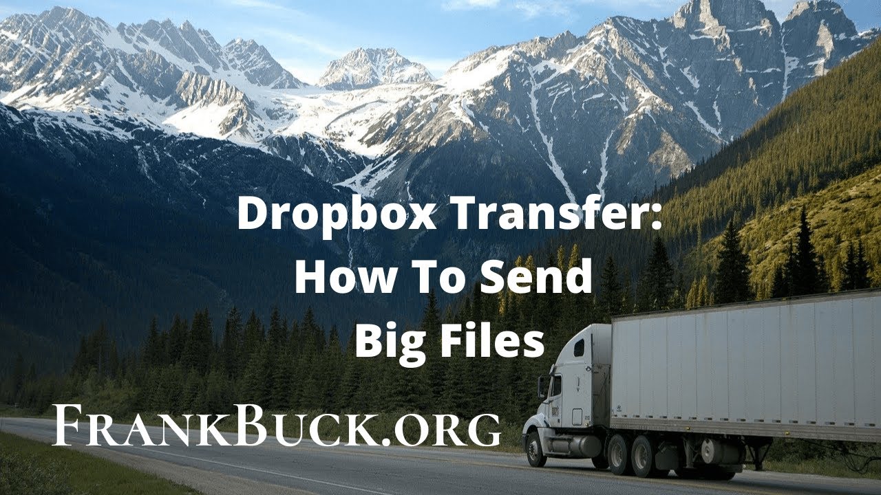 Upload Large Files To Dropbox