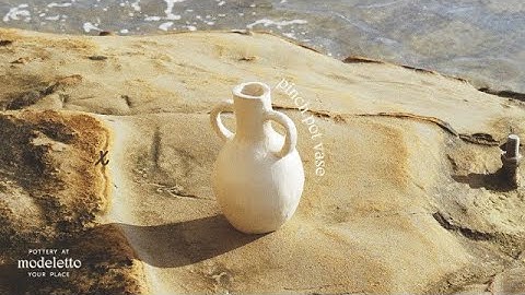 how to make a vase out of clay using the pinch pot technique