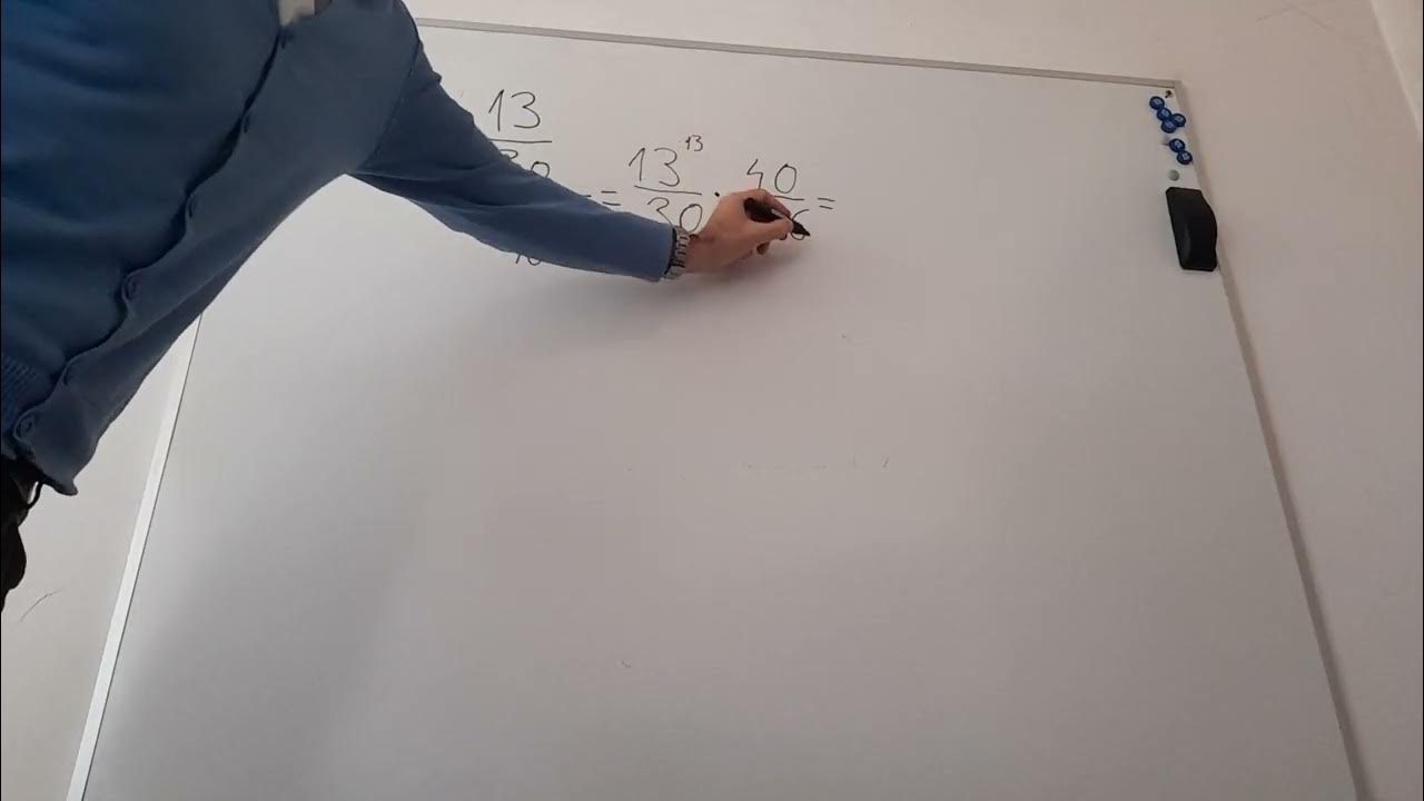 Kako riješiti dvojni razlomak How to solve double fractions ...