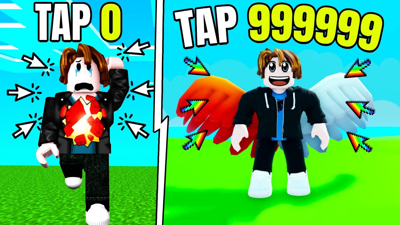 NOOB TO MAX IN @russoplaysgames GAME TAPPER SIMULATOR ROBLOX - YouTube