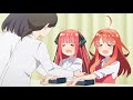 Giving nino nakano the vaccine is so cute  gotoubun no hanayome s2