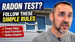 Radon test? Follow these simple rules to help prevent delays, frustration, and suspicion. How To Maintain Closed House Conditions For Radon Testing