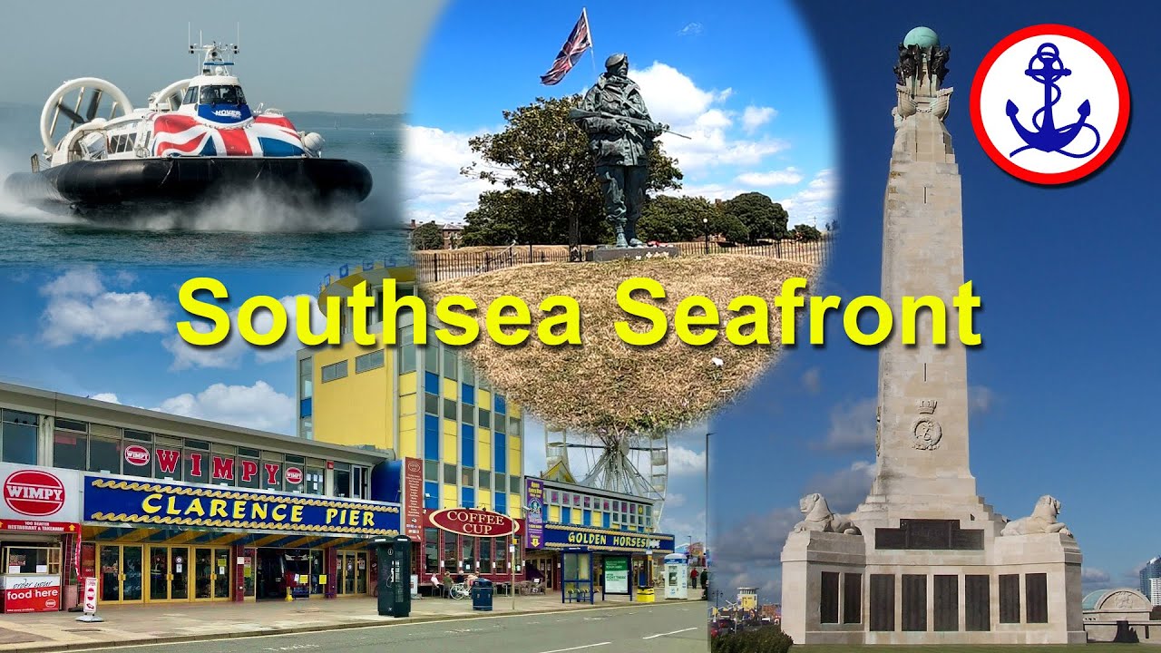 Virtual walk from Eastney to Southsea, Hampshire, UK