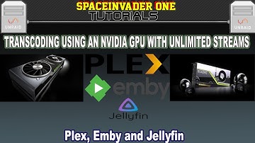 Transcoding with an Nvidia GPU & Unlocking it for Maximum Streams in Plex, Emby & Jellyfin