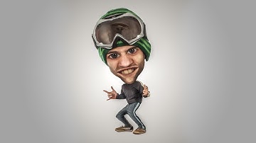 Photoshop Tutorial | How to manipulate Caricature full body ( Part 1 )