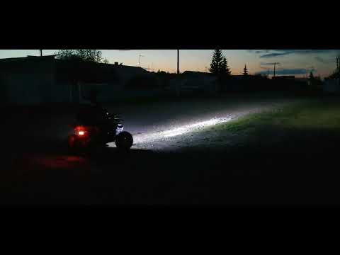 Детский квадроцикл Grizzly Aerox 125 см3, Яркий свет фар!