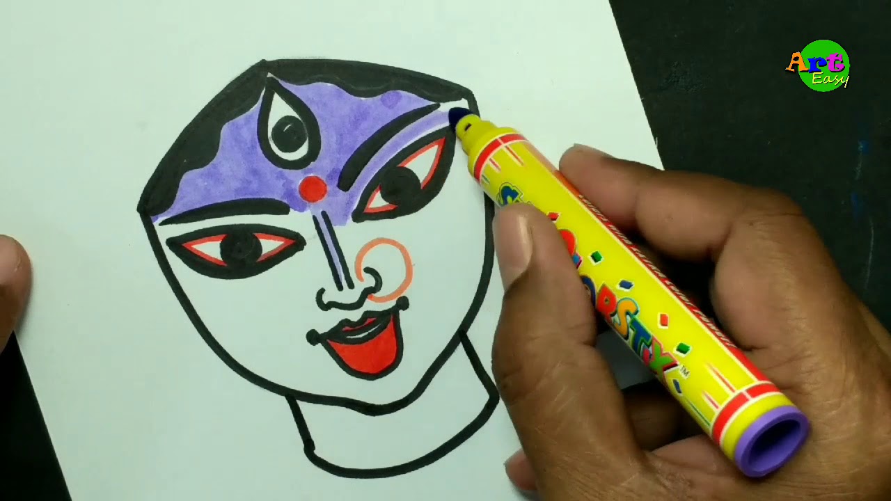 Share more than 148 kali puja drawing easy