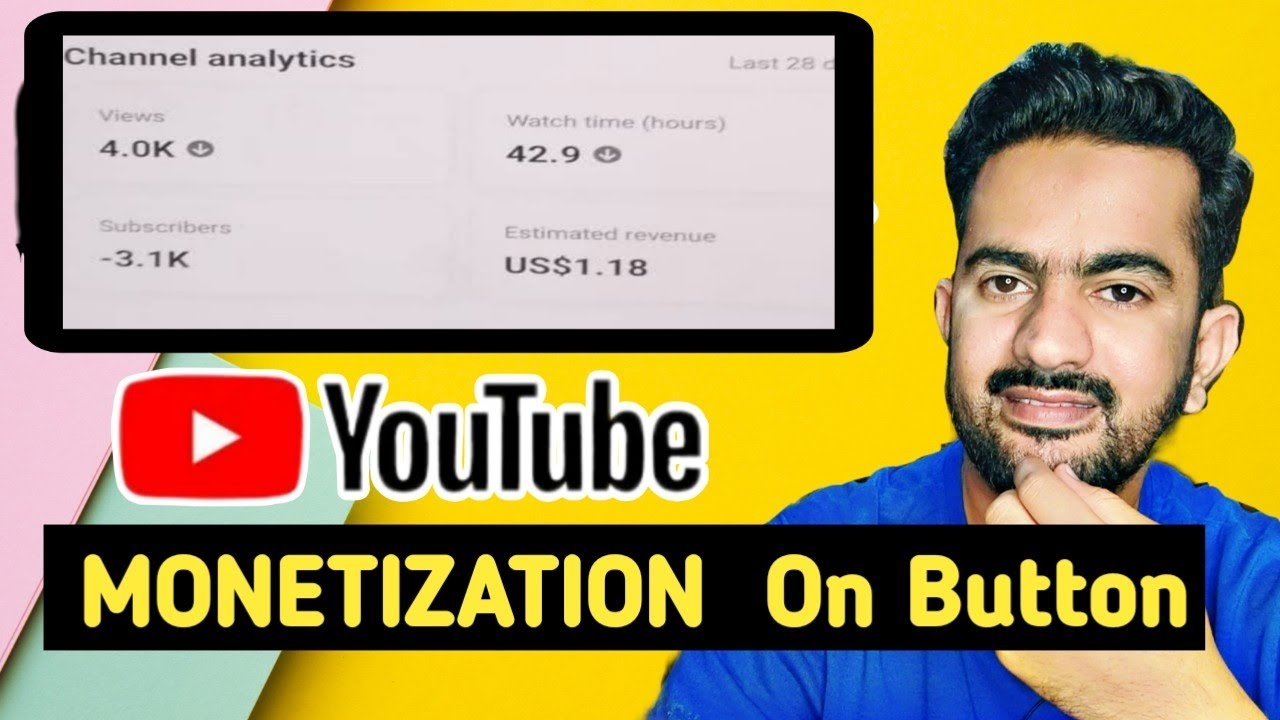How to YouTube Monetization On Button Enable 2025 - YouTube