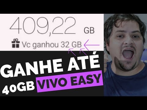 Como ganhei 32Gb de internet DE GRAÇA no VIVO EASY