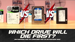 Enterprise Hard Drives VS Consumer Hard Drives VS Enterprise SSDs  Which Will Die First? (Part 1)